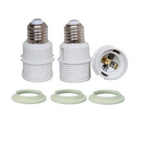 E26 to E26 Socket Extender,TWDRTDD E27/E26 to E27/E26 Lamp Holder Adapter (3Pack)