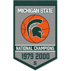 Michigan State Spartans Basketball National Champions Banner