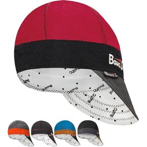 6 Panel 10 oz Welding Cap Premium Duck Canvas Cotton Sweat Absorbent Welding caps for Men for Safety and Protection