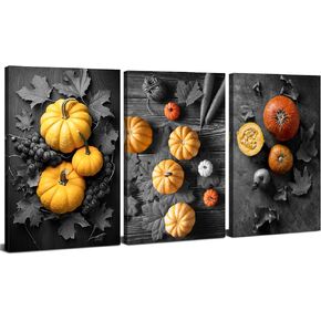 Colorful Floral Wall Art Abstract Poppy Wall Decor Wildflower Field Oil Painting Prints Nature Landscape Canvas Picture Botanical Plant Flower Poster for Bathroom Living Room Home Decoration 12x16" 3P