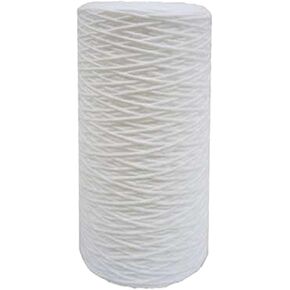 Tier1 20 Micron 10 Inch x 4.5 Inch | Polypropylene String Wound Whole House Sediment Water Filter Replacement Cartridge | Compatible with SWC-45-1020, Home Water Filter