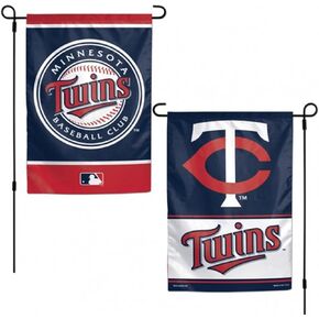 Stockdale Minnesota Twins WC Garden Flag Premium 2-Sided Outdoor House Banner Baseball