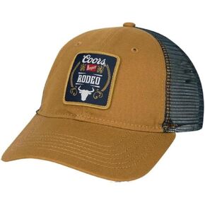 Coors Banquet Rodeo Rope Logo Canvas Snapback Hat Multi