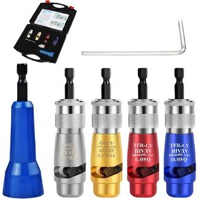 Bayhon Electrican Wire Stripper Tools Kit, Wire Twister Tool for Drill Bit(4 Psc)