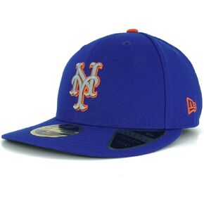 Men's MLB New York Mets Authentic Collection Low Profile 5950 Fitted Hat