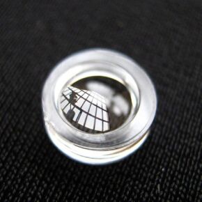 Laser Lens 6.9mm Plastic Laser Collimating PMMA Lens for 650nm Violet Blue Lasers 5Pack