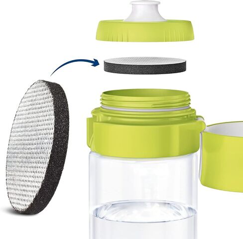 Water Filter Bottle - Lime in Saudi Arabia
