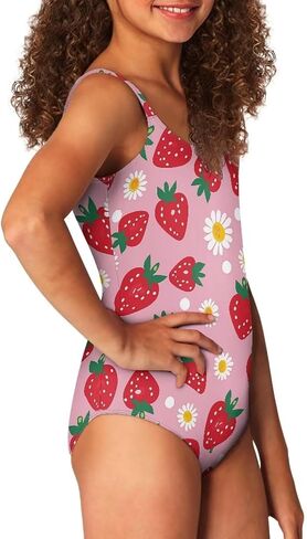 One Piece Swimsuit for Girls Cute Bathing Suit Summer Beach Swimwear for Teen Girls in Saudi Arabia