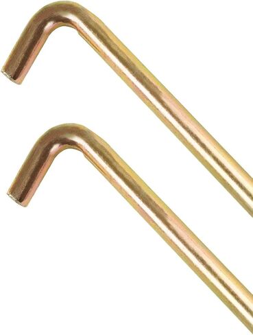 10L0L Golf Cart Zinc Plated Battery Hold Down Rod 12.5" J-Bolt &Nut for Yamaha G29 Drive Electric Models Replace OEM# JW2-H2133-00-00 (2 Packs) in Saudi Arabia