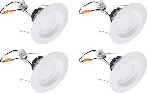 (case of 4) Sylvania 74297 - LEDRT56900950RP LED Recessed Can Retrofit Kit with 5-6 Inch Recessed Housing, 13 watt, 5000K Daylight in Saudi Arabia