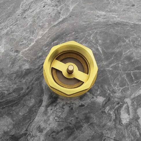 1 Inch Check Valve Brass Vertical Check Valve Non Return Check Valve Check Control Valve for Pump Fountain Washing Machine Garden Rain Butts Barrel in Saudi Arabia