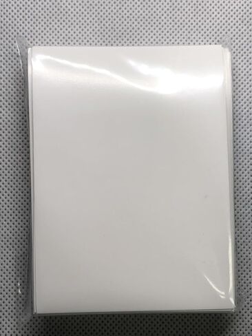 White Gloss Card Sleeves for MTG, 600 Pieces Perfect Fit Standard Card Sleeves for Trading Card Sports Cards Baseball Cards TCG Magic, Card Protector for Mini Photo, Sturdy and Nice Shuffling in Kuwait