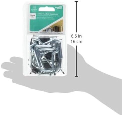 مجموعة خطافات قفل من National Hardware N112-060 N112-060 V2394 مطلية بالزنك، عبوة من 32 قطعة in Saudi Arabia