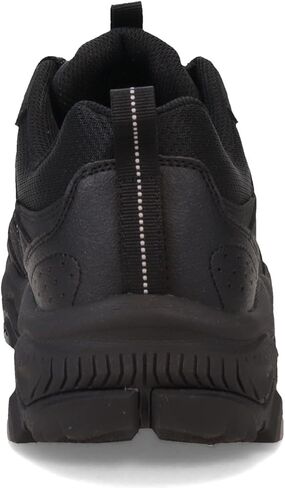 Skechers Men's, Stamina at - Upper Stitch Hiking Shoe - Wide Width Black/Black in Saudi Arabia