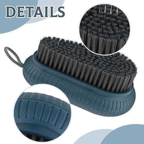 Sibba Laundry Brush, Soft Scrub Brush, Clothes Shoes Cleaning Brush, Easy to Grip Household Cleaning Brushes Tool for Bathtubs with Countertops in Saudi Arabia
