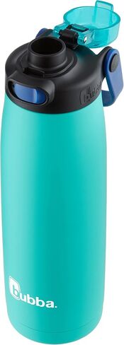 Bubba Radiant Stainless Steel Rubberized Chug Water Bottle, 24 Oz, Island Teal in Saudi Arabia