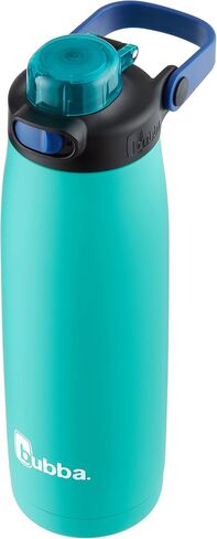 Bubba Radiant Stainless Steel Rubberized Chug Water Bottle, 24 Oz, Island Teal in Saudi Arabia