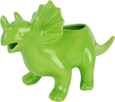 Vencer Gravy Boat Funny Novelty Stegosaurus Gravy Sauce Boat,For Broth,Milk,Salad Dressings,Creamer,Avocado Green,VHG-002G in Saudi Arabia