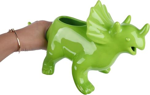 Vencer Gravy Boat Funny Novelty Stegosaurus Gravy Sauce Boat,For Broth,Milk,Salad Dressings,Creamer,Avocado Green,VHG-002G in Saudi Arabia