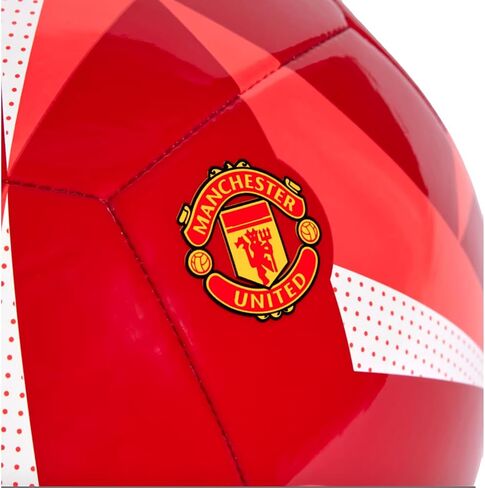 adidas Home Club Fan Soccer Ball - Show Your Support with 100% TPU Cover, Butyl Bladder, and Team Printed Crest, Size 5 (Bayern, Arsenal, Real Madrid, Manchester United, Juventus) in Saudi Arabia