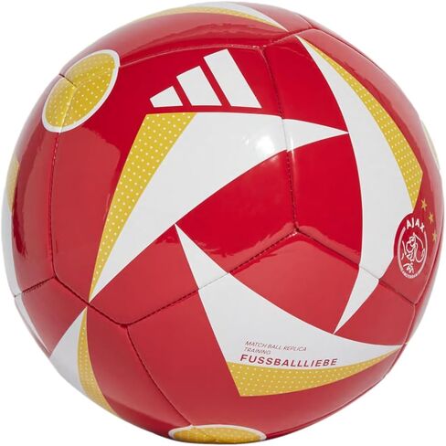 adidas Home Club Fan Soccer Ball - Show Your Support with 100% TPU Cover, Butyl Bladder, and Team Printed Crest, Size 5 (Bayern, Arsenal, Real Madrid, Manchester United, Juventus) in Saudi Arabia