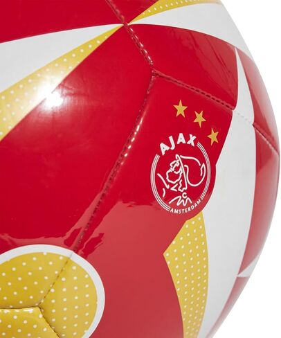 adidas Home Club Fan Soccer Ball - Show Your Support with 100% TPU Cover, Butyl Bladder, and Team Printed Crest, Size 5 (Bayern, Arsenal, Real Madrid, Manchester United, Juventus) in Saudi Arabia