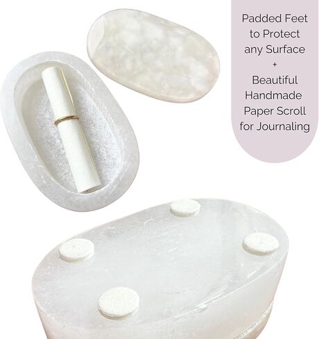 Alabaster Jar Gift Set - Christian Gifts for Women Faith, Prayer Box, Inspirational Gifts for Women, Alabaster Box, Faith Gifts for Women, Spiritual Gifts for Christian Women in Saudi Arabia