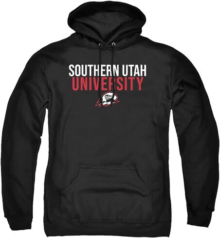 LOGOVISION Southern Utah University Official Stacked Unisex Adult Pull-Over Hoodie in Saudi Arabia