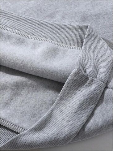 SOLY HUX Sweatshirts for Men Letter Print Drop Shoulder Long Sleeve Casual Pullover Tops in Saudi Arabia