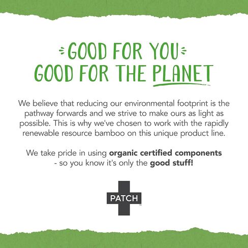 ضمادات من الخيزران الصديقة للبيئة للعضات والشظايا، العناية بالجروح غير المسببة للحساسية للبشرة الحساسة، قابلة للتحلل بيولوجيًا، خالية من اللاتكس، خالية من البلاستيك، خالية من نفايات الصبار، 25 قيراط (عبوتان) in Kuwait