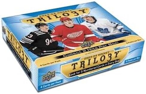 2023-24 UPPER DECK Trilogy Hockey Hobby Box in Saudi Arabia