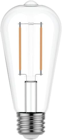 GE Refresh LED Vintage 60 watt Equivalent Daylight Dimmable Decorative Light Bulb (2 Pack) in Saudi Arabia
