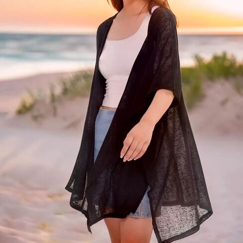 MELIFLUOS DESIGNED IN SPAIN Women's Beach Cover Up Swimsuit Kimono Pareo Sarong Beach Wear Dress for Summer in Saudi Arabia