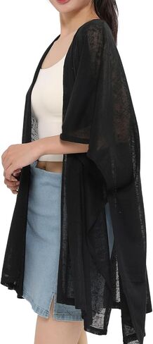 MELIFLUOS DESIGNED IN SPAIN Women's Beach Cover Up Swimsuit Kimono Pareo Sarong Beach Wear Dress for Summer in Saudi Arabia