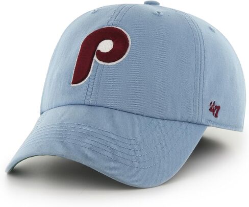 MLB Philadelphia Phillies Embroidered Vintage 1975 Logo Cap by '47 Brand in Saudi Arabia