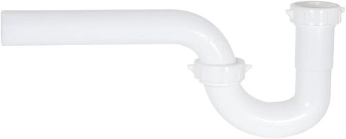 EZ-FLO 1-1/2 بوصة P-Trap لتطبيقات الصرف الأنبوبي، بولي بروبيلين أسود، 35314 in Saudi Arabia