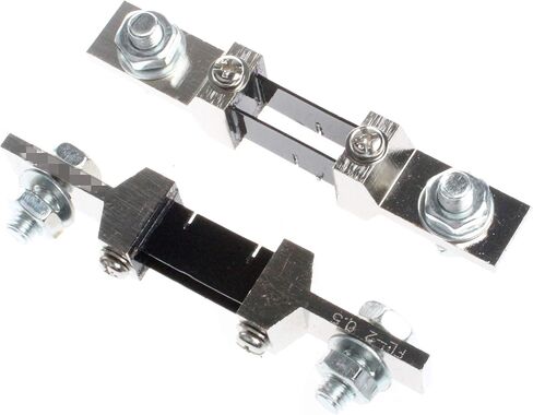 NOYITO 150 Amps 75mV Metal Shunt Resistor External Shunt for Current Ammeter Analog Panel Meter (Pack of 2) in Saudi Arabia