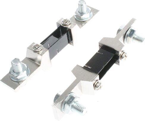 NOYITO 150 Amps 75mV Metal Shunt Resistor External Shunt for Current Ammeter Analog Panel Meter (Pack of 2) in Saudi Arabia