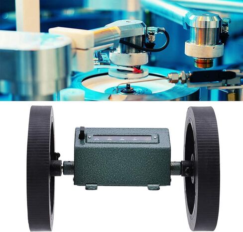 Length Yard Counter,Z96-F, 0-9999.9 Made of Stainless Steel and Rubber Material Meters Rolling Yard Counte, for Artificial Leather and Measuring Length Mechanical Transmissions (Meter Counter) in Saudi Arabia