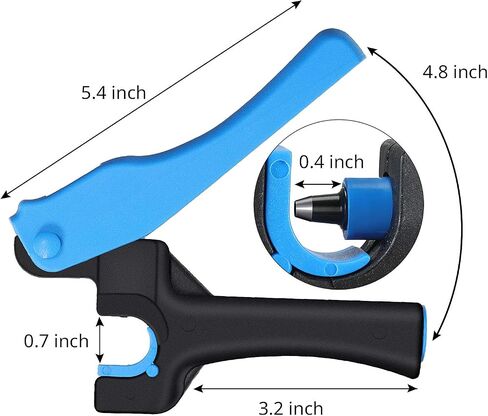 Drip Irrigation Tubing Hole Punch Tool Fitting Insertion Tool for 1/4 Inch Fitting and Emitter Insertion in Saudi Arabia