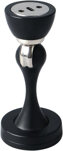 Alise Magnetic Door Stop Door stopper Holder Catch Heavy Duty Screw Floor/Wall Mount,MX3100-B Black in Saudi Arabia