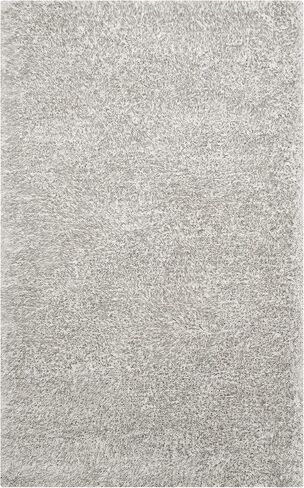SAFAVIEH South Beach Shag Collection Area Rug - 8' x 10', Champagne, Handmade, 1.8-inch Thick Ideal for High Traffic Areas in Living Room, Bedroom (SBS562C) in Saudi Arabia