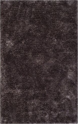 SAFAVIEH South Beach Shag Collection Area Rug - 8' x 10', Champagne, Handmade, 1.8-inch Thick Ideal for High Traffic Areas in Living Room, Bedroom (SBS562C) in Saudi Arabia
