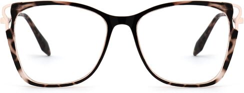 Zeelool Fashion Cat Eye Glasses Frame for Women with Non-prescription HD Clear Lens JGX278890 in Saudi Arabia
