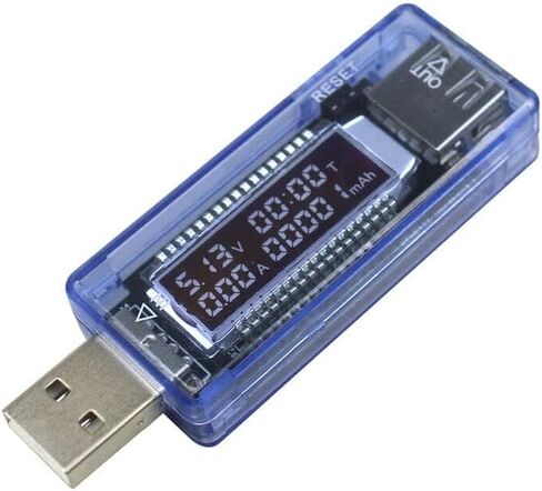 Multi-Function USB Charger Doctor Tester Voltage Volt Current Meter Multimeter Detector Voltmeter in Saudi Arabia
