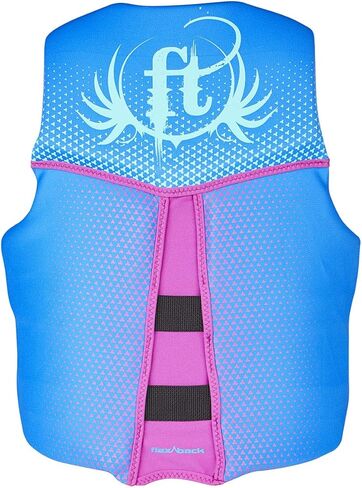 Full Throttle Women's Hinged Rapid-Dry Flex-Back Life Vest, Purple in Saudi Arabia