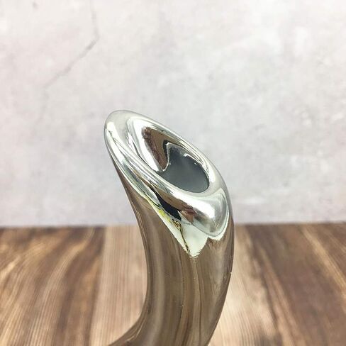 Anding Love Ceramic Art Vase 10 inch High Gold, Silver, Red, Black, White, Home Office, Decoration Choose The Ideal Wedding Special Occasion (LYY02 Silver) in Kuwait