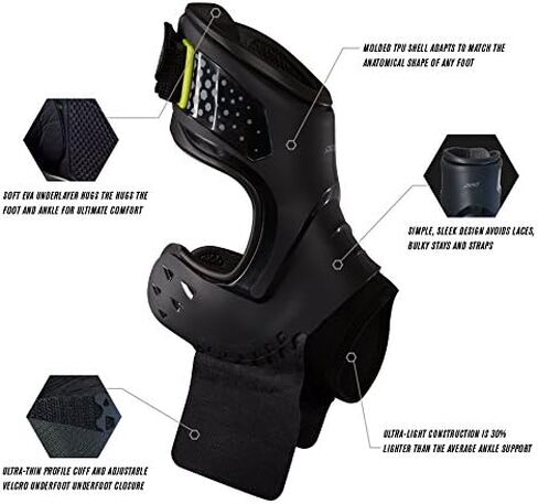 DonJoy Performance POD Ankle Brace, Best Support for Stability, Ankle Sprain, Roll, Strains for Football, Soccer, Basketball, Lacrosse, Volleyball in Saudi Arabia