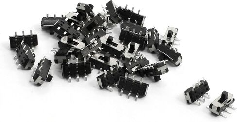 uxcell 30pcs 9x3.6x5.2mm SMT Surface Mounted Devices Self Locking Micro Slide Tact Tactile Switch in Saudi Arabia