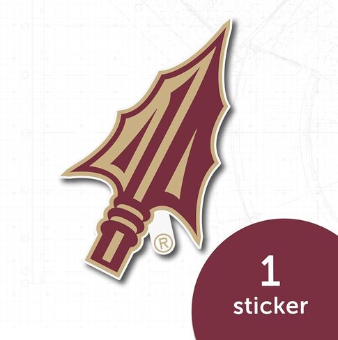 ملصق فينيل لجامعة ولاية فلوريدا صبار الصحراء سيمينول FSU من الفينيل لزجاجة مياه الكمبيوتر المحمول ملصق قصاصات السيارة (IND 9) in Saudi Arabia